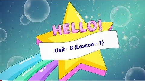 Grade - 3 {Unit - 8, Lesson - 1, Places} @eela-excellentenglish