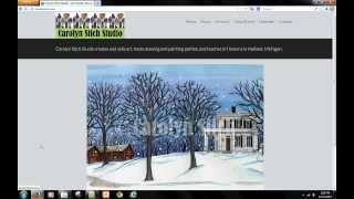 Website Design Tour Carolyn Stich Studio