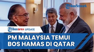 PM Malaysia Anwar Ibrahim Temui Pemimpin Hamas Ismail Haniyeh di Qatar, Ini yang Dibahas