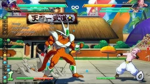 Cooler Fullscreen BnB Combo into Sliding Knockdown using Broly/Cell Assists