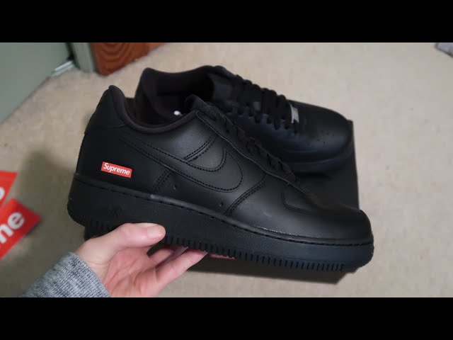 Nike Air Force 1 Utility Black / Scream Green Unboxing 