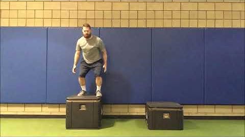 Depth Drop to Lateral Box Jump