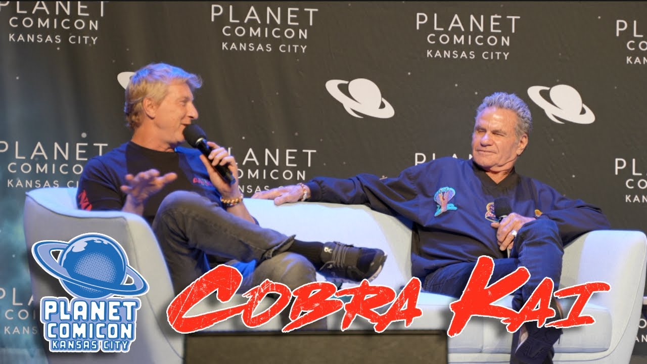Интервью с Коброй Каем — Уильям Забка и Мартин Коув, панель Planet Comicon