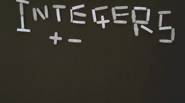 Adding Integers with Tile Spacers !