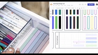 Visualize Your Drawers — Or Anything Else — With Lucidchart (Ft. @kaelimaee) #shorts #satisfying