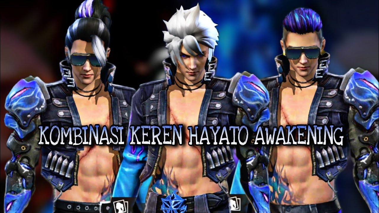 KOMBINASI SET TERKEREN HAYATO AWAKENING FREE FIRE INDONESIA YouTube