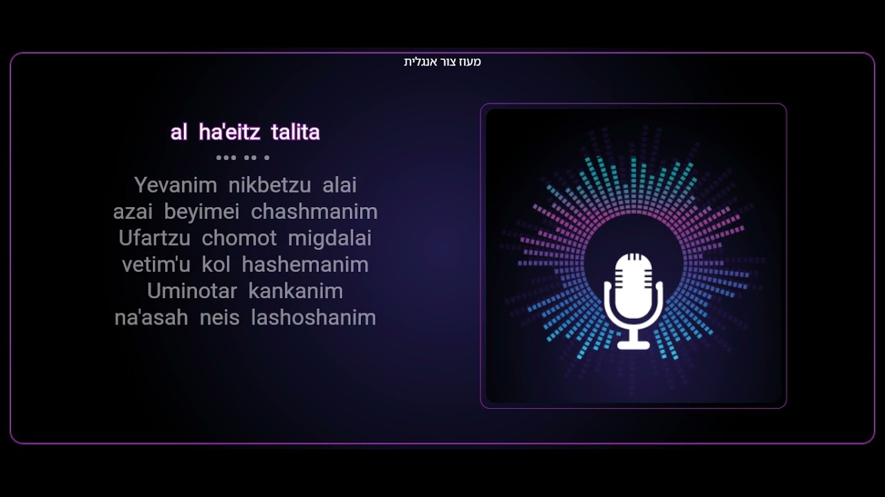 Artza Alenu (Made Popular By Hebrew Traditional) [Karaoke Version] - titre  et paroles par Party Tyme Karaoke