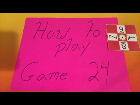 How to play Game 24