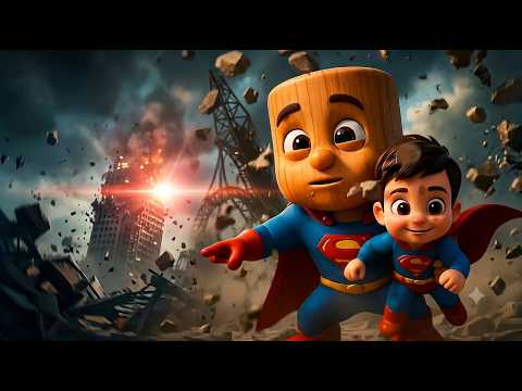 Tung tung sangue saves Baby from Falling Ride - SuperHero Rescue!