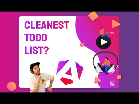 🅰️ 🚀 Cleanest Todo list ✨