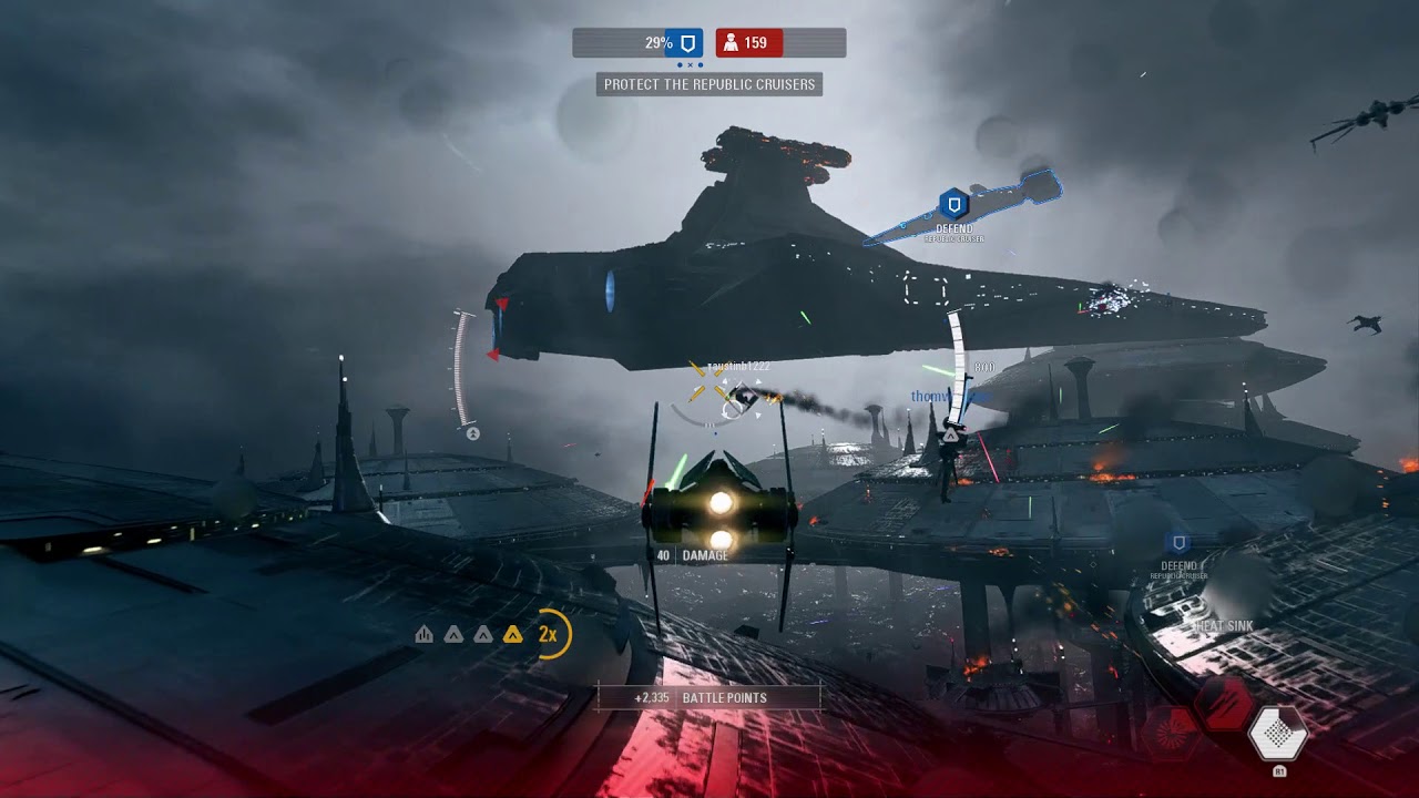 Star Wars Battlefront II Starfighter Assault 79* (Republic) [1080 HD