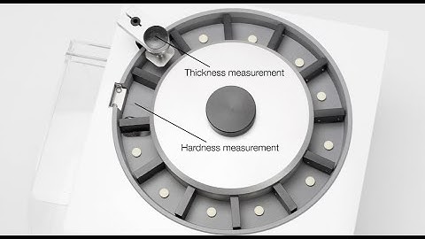 TBH 425 - Automatic 4 Parameter Tablet Hardness Tester