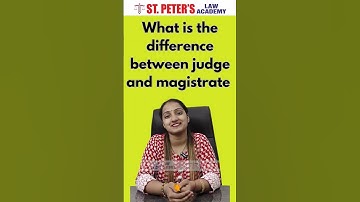 🔥Do you know Difference between Judge and Magistrate? #judiciary