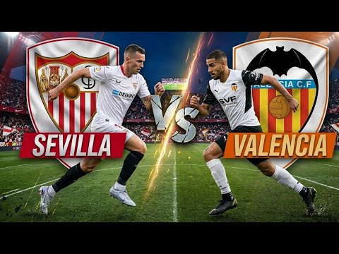 Sevilla vs Valencia ภาพถ่ายทอดสดฟุตบอล