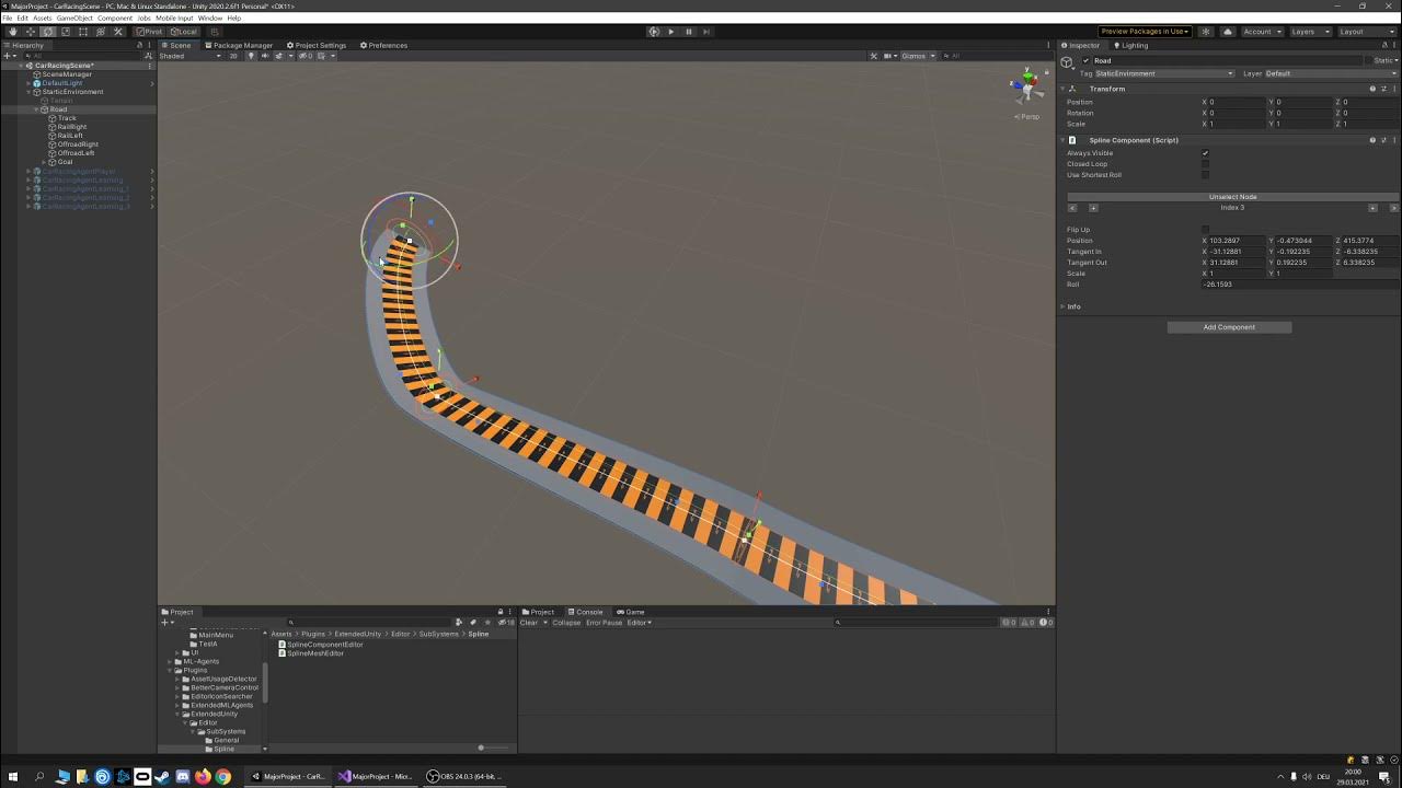 Unity Spline Mesh Tool [Demonstration] - YouTube