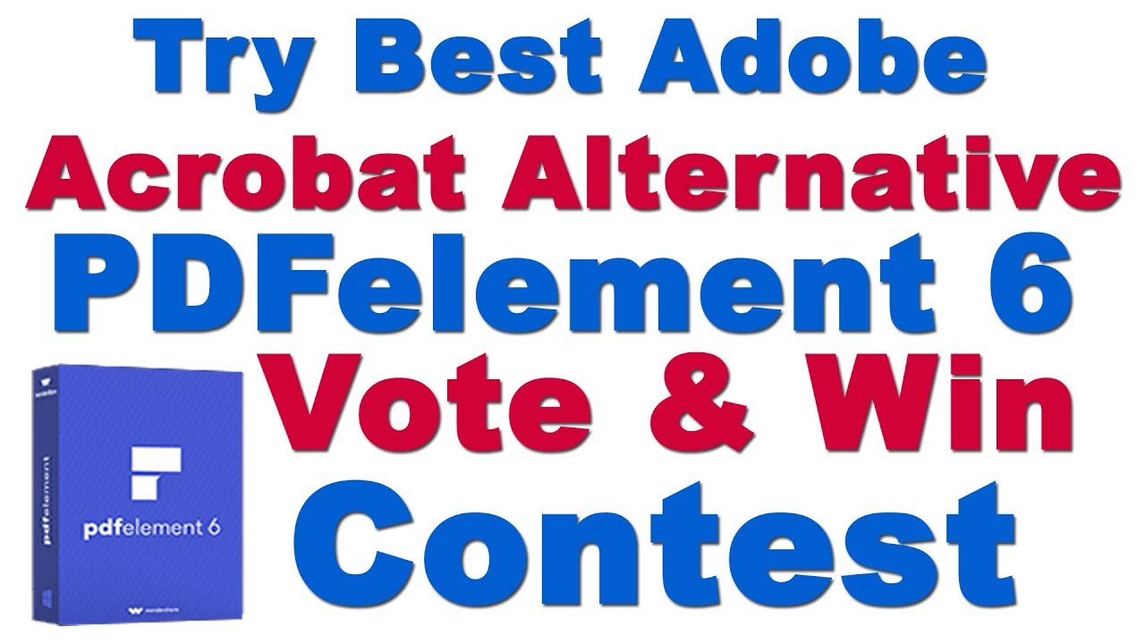 pdfelement 6 pro vs adobe acrobat pro dc pdfelement 6 pro vs adobe acrobat pro dc