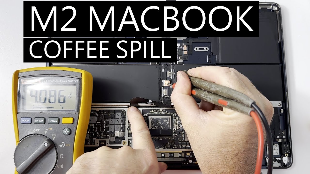 M2 macbook drenched in coffee impossible data rescue youtube