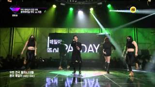 150319 언프리티 랩스타 Aoa 지민, 아이언 Jimin, Iron - Puss