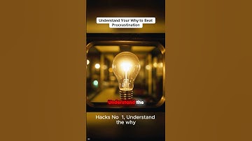 Why Knowing Your Reason Helps You Stop Procrastinating Fast!