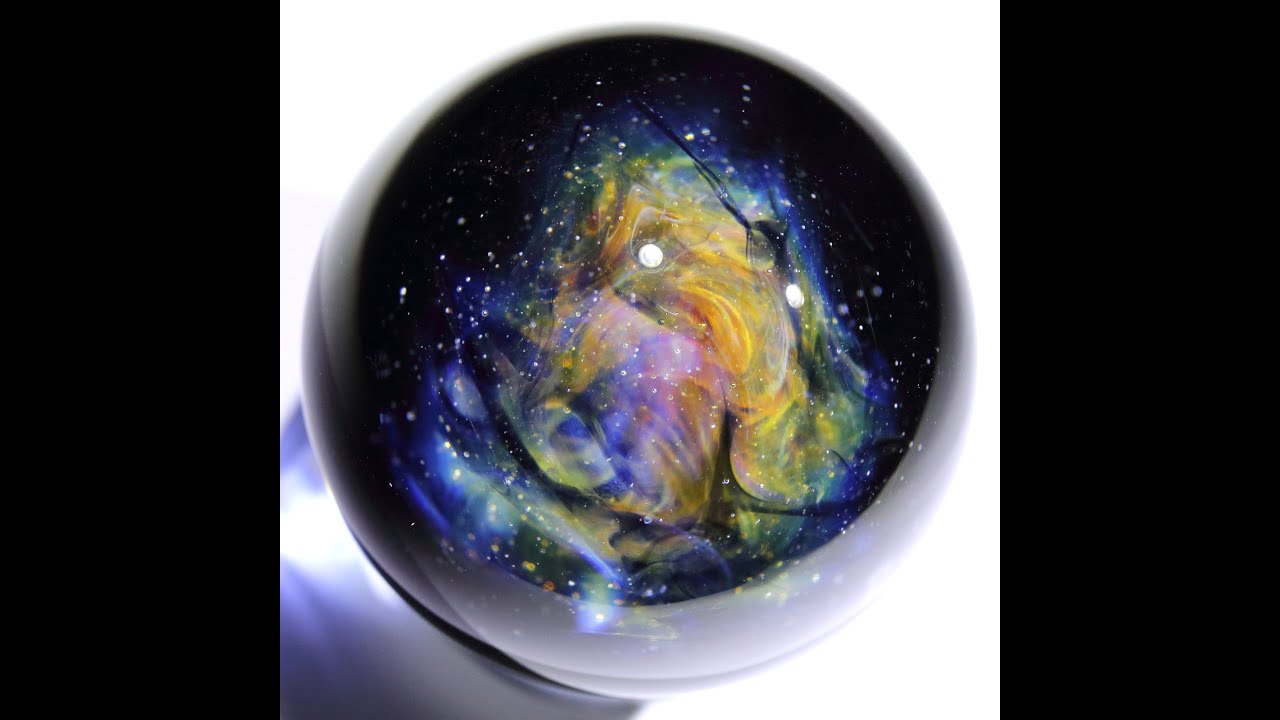 47mm Nebula Galaxy Glass Marble 宇宙ガラスマーブル