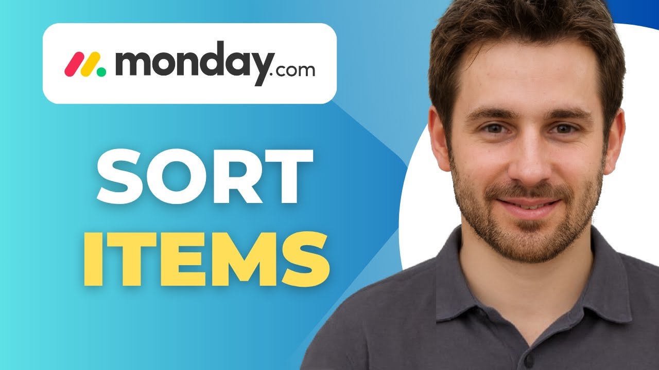 Как сортировать элементы на доске объявлений Monday.com