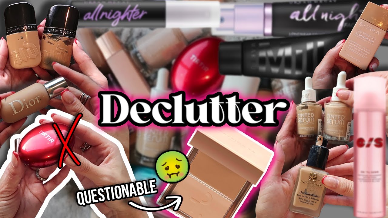 DECLUTTERING ALL MY (EXPIRED) MAKEUP