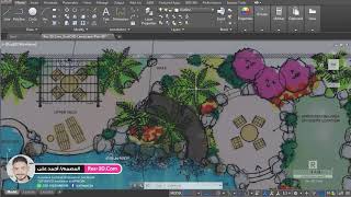 01. تجهيز الملف للعمل - تصميم مخطط لاند سكيب على الأوتوكاد AutoCAD Landscape Plan