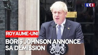 Boris Johnson annonce sa démission