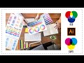 الفرق بين Cmyk و Adobe Illustrator - RGB