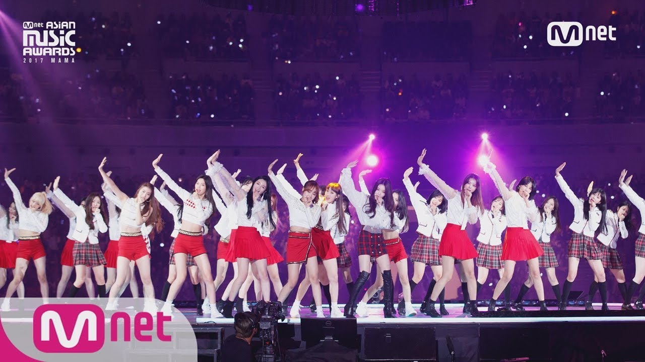 [2017 MAMA in Japan] CHUNG HA&Weki Meki&PRISTIN&fromis_9&Idol School Class  1&AKB48_Pick Me