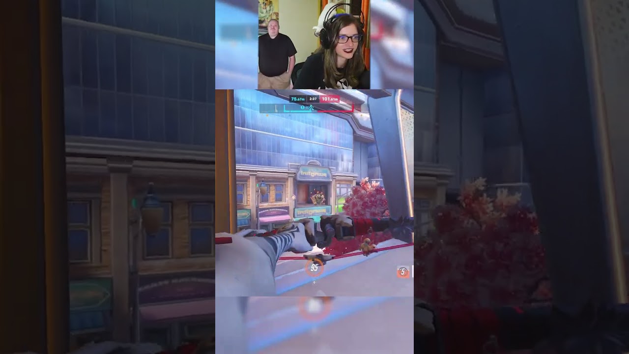 Counterpicking in Overwatch 2 is Funny Sometimes #shorts #overwatch #overwatch2 #gaming
