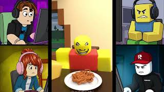All Phases Of Bacon Reacts On Minecraft Girl In New Sus Roblox Game From Phase 1 To Phase 3