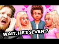 "Cute" Kids Romance Sims Animations are CREEPY