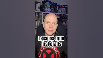 Lessons from first drafts