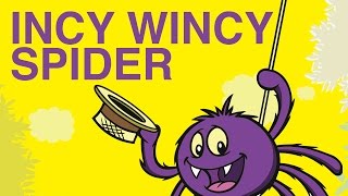 spider incy wincy lyrics nursery rhyme rhymes cartoon songs children