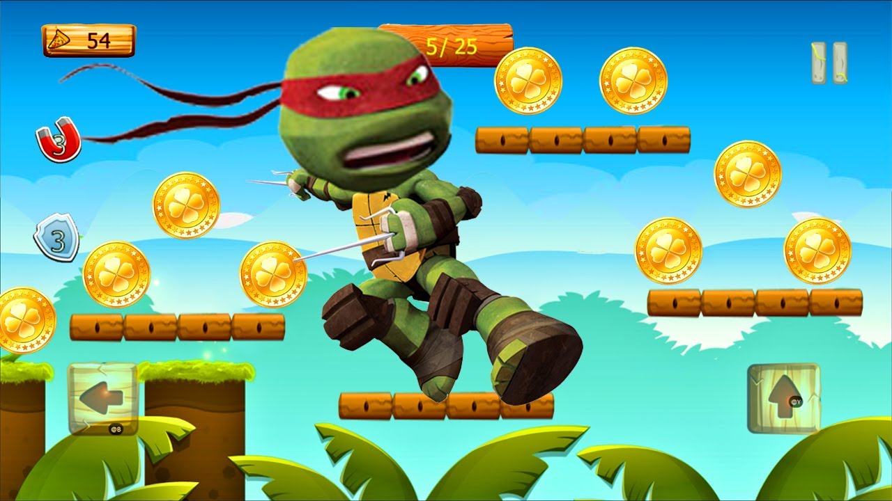 Ninja Jump - Juegos Para Niños Pequeños - Carrera de Las Tortugas - YouTube
