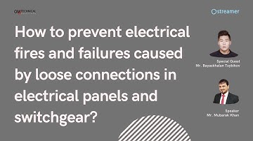 Condition monitoring of electrical joints in switchgear, FIPRES - Webinar by ISHRAE, GSHP