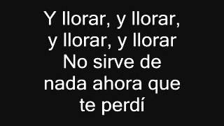 Miniatura de vídeo de "Jesse y Joy Feat. Mario domm Llorar -Letra-"