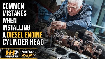 How To Avoid Common Mistakes When Installing A Cylinder Head!