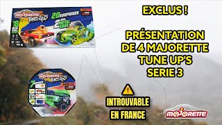 EXCLUS  Découverte et présentation de la série Majorette Tune Ups 3 - PLUSIEURS RARES 