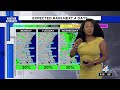 Weather Authority Meteorologist Jenese Harris predicts low chance for rain