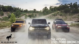 All New Ford Bronco 2021 Family | The Return | Ford | Official 4K Video