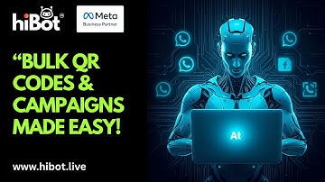 How to Generate Event / Unique QRs in Bulk and Send To Receivers Via Bulk Campaign? | HiBot Tutorial