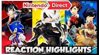 Nintendo Direct Mini - June 2022 - Reaction Highlights (PERSONA 5 ROYAL ON THE SWITCH MY BOY)