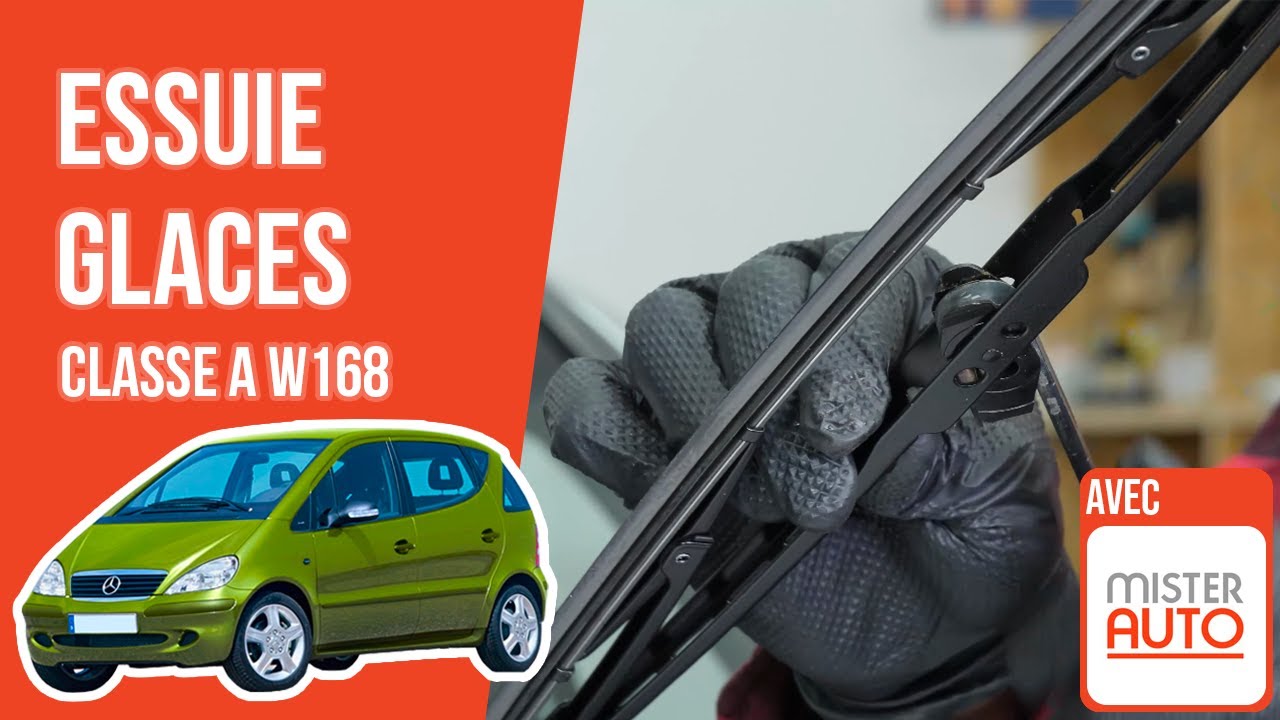 Changer les Essuie-glaces Classe A W168 🌧 - YouTube
