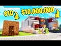 DIRT HOUSE vs. MANSION In MINECRAFT! (Build Challenge)