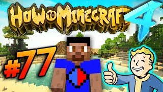 FALLOUT THEMED DUNGEON! - HOW TO MINECRAFT S4 #77