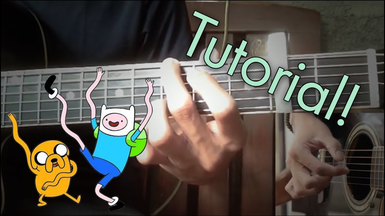 Adventure Time Island Song Guitar Fingerstyle Tutorial Youtube