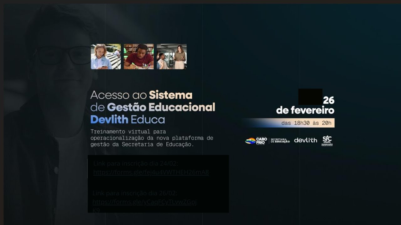 “Acesso ao Sistema de Gestão Educacional Devlith Educa”