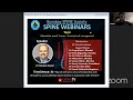 Daily spine webinar